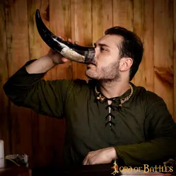 Viking drinking horn drakkar - Celtic Webmerchant