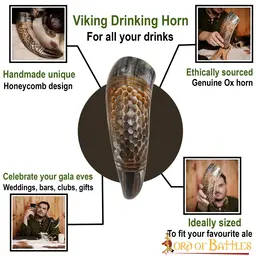Dragon drinking horn - Celtic Webmerchant