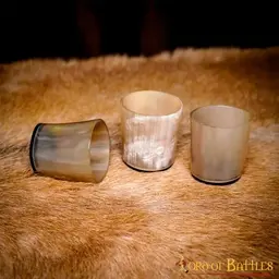 Three horn shot glasses - Celtic Webmerchant