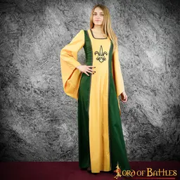 Middelalder kjole fleur de lys - Celtic Webmerchant