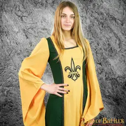 Middelalder kjole fleur de lys - Celtic Webmerchant