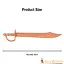 Wooden pirate saber Jack - Celtic Webmerchant