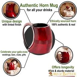 Taza de cuerno diabólica - Celtic Webmerchant