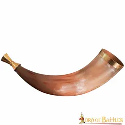 Corne d'appel viking avec embout en laiton - Celtic Webmerchant