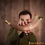 Viking signal horn with brass mouthpiece - Celtic Webmerchant
