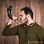 Viking signal horn with brass mouthpiece - Celtic Webmerchant