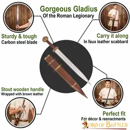 Roman gladius Lucius - Celtic Webmerchant