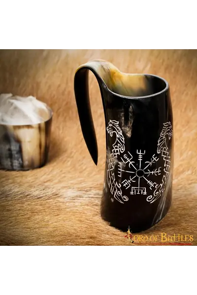 Tazza corno vichingo Jormungandr - Celtic Webmerchant