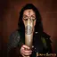 Pagan drinking horn with brass fittings - Celtic Webmerchant