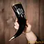 Engraved Odin drinking horn - Celtic Webmerchant