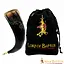 Engraved Odin drinking horn - Celtic Webmerchant