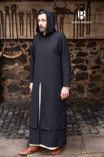 Surcoat Thibaud, black - Celtic Webmerchant