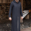 Medieval hooded tunic Renaud, black - Celtic Webmerchant