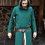 Medieval hooded tunic Renaud, green - Celtic Webmerchant