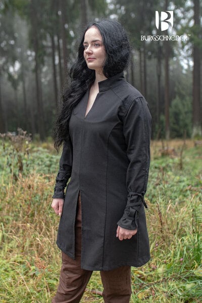 Womens tunic Theresa, black - Celtic Webmerchant