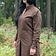 Burgschneider Womens tunic Theresa, brown - Celtic Webmerchant