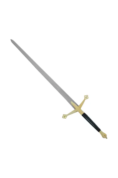 Skotsk claymore med korsbeskyttelse af messing - Celtic Webmerchant