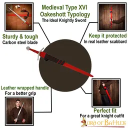Espada medieval Metropolitan Museum, Nueva York - Celtic Webmerchant