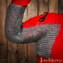 Chainmail voiders, mixed flat rings, round rivets 9 mm - Celtic Webmerchant