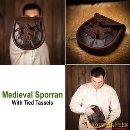 Riñonera medieval con borlas atadas - Celtic Webmerchant