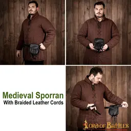 Sporran écossais, noir - Celtic Webmerchant