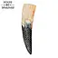 Graverat dryckeshorn tomte - Celtic Webmerchant