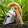 House of Warfare Crin de caballo, natural 34 cm - Celtic Webmerchant