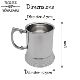 Stainless steel beer mug - Celtic Webmerchant