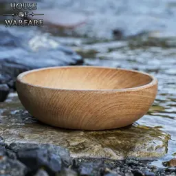 Wooden Viking bowl, 20 cm - Celtic Webmerchant