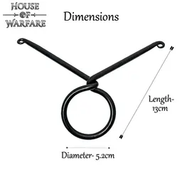 Handmade drinking horn holder - Celtic Webmerchant