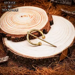 Piccola fibula a ferro di cavallo in ottone di Birka - Celtic Webmerchant