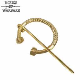 Brass horseshoe fibula Birka small - Celtic Webmerchant