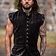 Leonardo Carbone Doblete de terciopelo con botones de metal, marrón - Celtic Webmerchant