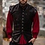 Velvet doublet with metal buttons, brown - Celtic Webmerchant