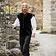 Leonardo Carbone Farsetto velluto con bottoni in metallo, nero - Celtic Webmerchant