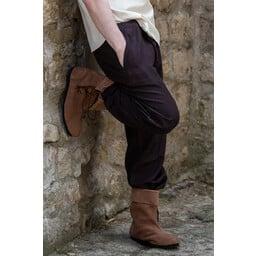 Broek met knopen, bruin - Celtic Webmerchant