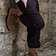 Leonardo Carbone Pantalon avec des boutons, marron - Celtic Webmerchant