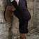 Leonardo Carbone Pantalones con botones, marrón - Celtic Webmerchant