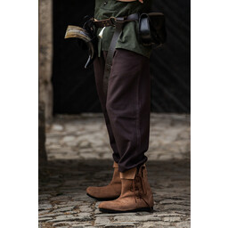 Pantalon avec des boutons, marron - Celtic Webmerchant