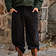 Leonardo Carbone Pantalones con botones, negro - Celtic Webmerchant