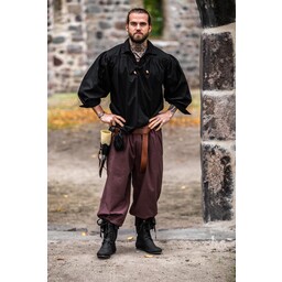 Dreiviertelhose, dunkelbraun - Celtic Webmerchant