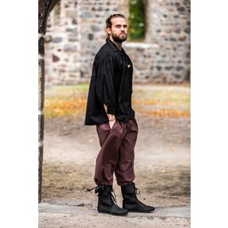 Dreiviertelhose, dunkelbraun - Celtic Webmerchant