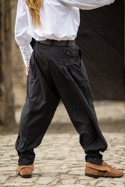 Trousers Faust, black - Celtic Webmerchant
