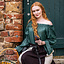 Blouse Renaissance, vert - Celtic Webmerchant