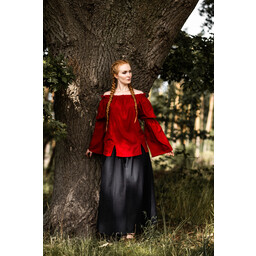 Renaissance blouse, red - Celtic Webmerchant