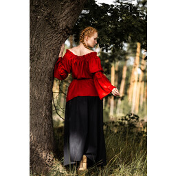 Renaissance blouse, red - Celtic Webmerchant