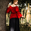 Renaissance blouse, red - Celtic Webmerchant