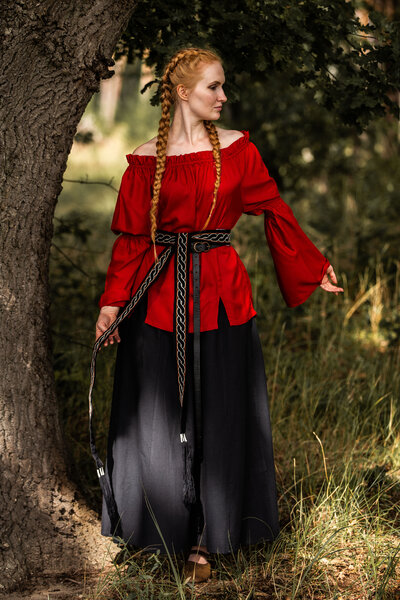 Camicetta Rinascimento, rosso - Celtic Webmerchant