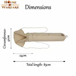 Late medieval fabric quiver - Celtic Webmerchant