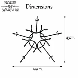 Drinkhoorn Standaard voor vijf drinkhoorns - Celtic Webmerchant
